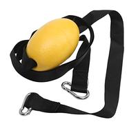 BSLSVGE Portable Tow Rope Buoy | 170cm Nylon Webbing & Stainless Steel Clip | Easy Adjust Marine Buoy for Motor Boats/Sailing Boats/Kayaks | Resilient PVC Construction (Yellow)