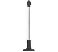 BSLSVGE Swing Trainer | Alignment Rod with Attractive Feature for Swing Path Adjustment | Training Aid for Muscle Memory/Tempo/Accuracy | Retractable Stainless Steel Design, 3 Colors (Black)