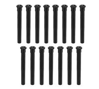 BSLSVGE Tennis Racket String Protectors 15pcs Set | Strong Nylon Grommets for Racket Maintenance | Replacement Tubes for Tennis/Badminton/Squash Rackets (3.6 * 35mm)