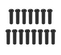 BSLSVGE Tennis Racket String Protectors 15pcs Set | Strong Nylon Grommets for Racket Maintenance | Replacement Tubes for Tennis/Badminton/Squash Rackets (3.6 * 15mm)