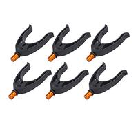 BSLSVGE U Fishing Rod Rests Stainless Steel Fish Pole Holder Bracket Support Stand Tool with Soft Rubber Head for Saltwater Freshwater Fishing Rubber 304 Stainless Steel 3.6cm 6 Pack