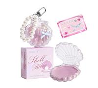 BSLVWG Polvo iluminador con brillo sedoso, efecto brillante, paleta de colores cambiantes para cara y ángulo interior de ojos, iluminador de larga duración, color rosa