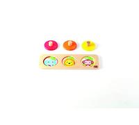 BSM Edufun- 2 Rompecabezas de Madera Montessori - Formas y Animales Ocultos, EF 10576 y EF 10581