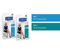BSN Jobst Jobst Ultra Sheer KKL 2 AG Schenkel Medias normal sin punta French Bijou amplio Ell - , Naturell, Weit, Gr.I