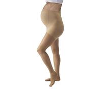 BSN Medical 117253 Jobst - Calcetín de compresión con puntera cerrada, maternidad, pequeño, 8-15 mmHG, color beige