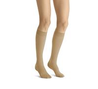 BSN Medical 119542 Jobst Ultra Sheer Medias de compresión, hasta la rodilla, 20-30 mmHG, puntera cerrada, pequeña, miel