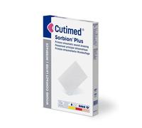 BSN Medical 7323509 Cutimed Sorbion Plus - Capa de contacto para heridas (estéril, 20 x 20 cm, 10 unidades)