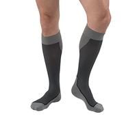 BSN Medical 7529010 JOBST - Calcetines altos hasta la rodilla, 20-30 mmHG, punta cerrada, pequeño, azul/gris
