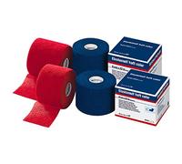 BSN Medical Elastomull Haft - Cinta de fijación (20 m x 8 cm), color azul