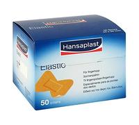 BSN Medical Hansaplast Elastic Fingerstrips - Pack de 50 apósitos (44 cm x 50 mm)