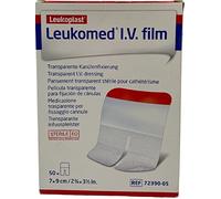 BSN Medical Leukomed IV Film - Safe & Reliable Fixation - Breathable & Stretchable - 5.8cm x 8cm - by BSN Medical