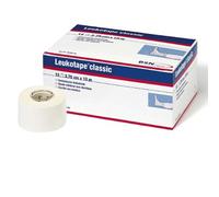 BSN Medical Leukotape Classic - Vendaje de cinta (3,75 cm x 10 m, 12 rollos), color blanco