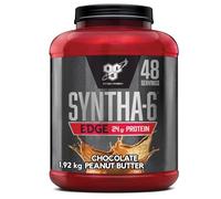 BSN Nutrition Batido de Proteínas Syntha 6 Edge Bajo en Carbohidratos y Azúcar con Aislado de Proteína de Suero y BCAAs, Suplemento para Ganancia Muscular, Chocolate y Mantequilla de Cacahuete, 1,87kg