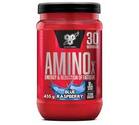 BSN Nutrition Suplemento Amino X con Vitamina D, Vitamina B6 y Aminoácidos, Sabor Frambuesa Azul, 30 Porciones, 435 g