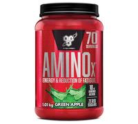 BSN Nutrition Amino X Suplemento con Vitamina D y B6 – Manzana Verde – 1 kg (70 porciones)