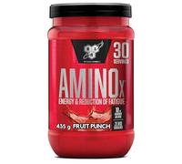 BSN Nutrition Suplemento Amino X con Vitamina D, Vitamina B6 y Aminoácidos, Sabor Ponche de Frutas, 30 Porciones, 435 g