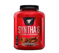 BSN Syntha 6 Proteína en Polvo Ultra-Premium para el Crecimiento y la Reparación Muscular, Bajo en Azúcar y Rico en Proteínas, Sabor Caramelo De Crema y Fresa, 48 Porciones, 2,26 kg