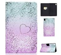 Bspring Funda Huawei MediaPad M6 10.8 2019 Tablet, Carcasa Caso Estuche Libro de PU Cuero Ultra Delgada (Auto Sueño/Estela) con Ranuras para Tarjetas/Soporte,Amor