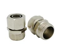 BSPT 10 Uds KLC6-M5,KLC4-01,KLC6-02,KLC8-01, conectores neumáticos de giro rápido accesorios de un solo toque rectos macho(10Pcs KLC10-02)