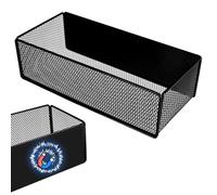bssmmai 2 estanterías magnéticas para frigorífico, estantes magnéticos para frigorífico, fruta, ahorro de espacio, organizador de especias, magnético, para frigorífico, pared (negro grande)