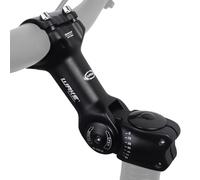 BSSOK Manillar de Bicicleta Ajustable 31,8 mm/25,4 mm, 90 mm/110 mm/130 mm, Manillar de Bicicleta MTB 0~60 Grados