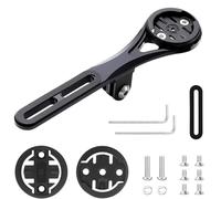 BSSOK Soporte de bicicleta para manillar Aero, manillar integrado Aero Out Front Combo Mount compatible con Garmin Edge Wahoo Elemnt