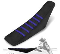 BSSOK Universial - Funda de goma antideslizante para asiento de motocicleta y motocross y enduro para CRF WR WRF RMZ YZF SXF EXC EXC XC SX CR KLX, etc. (azul)