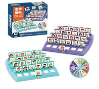 Bssowe Quien Es Quien, Quién es Divertido Juego de Mesa, Quien Es Quien Infantil, Adivina Quien Soy, Adecuado para El Clásico Juego De Mesa, Gamespara Family Parents Niños