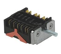 BSSTORE Conmutador horno 6 posiciones compatible con varias marcas y modelos equivalente a 91204784 4626866818