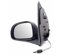 BSSTORE Espejo retrovisor exterior negro para Panda desde 2012 (312, 319) con regulación manual (izquierda - lado conductor)