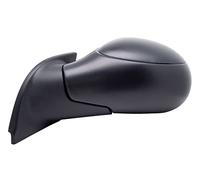 BSSTORE Espejo Retrovisor Externo Negro para C3 de 2002 a 2009 Completo con Ajuste Mecánico (Izquierda - Lado del conductor)