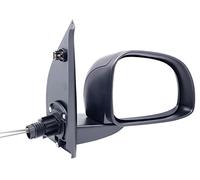 BSSTORE Espejo Retrovisor Externo Negro para Panda de 2009 a 2011 (169) con Ajuste Manual (Derecho - Lado del Pasajero)