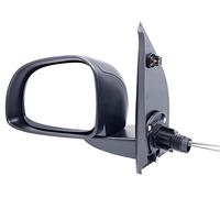 BSSTORE Espejo Retrovisor Externo Negro para Panda de 2009 a 2011 (169) con Ajuste Manual (Izquierda - Lado del Conductor)