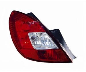 BSSTORE Faro de freno trasero compatible con Corsa 5 puertas 2006 - 2014 | Códigos OEM 93189097, 93190951 (izquierda - lado conductor)