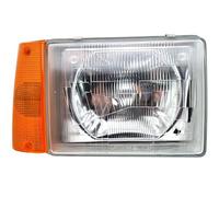 BSSTORE Faro delantero R2 para Panda de 1986 a 2003 (141, 141 A) regulación eléctrica (derecho - lado pasajero)