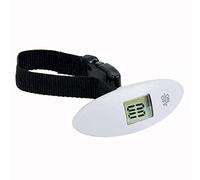 BSSTORE - Mini-Báscula Pesa Maletas Digital, Báscula compacta y portátil de viaje con pantalla LCD con función de tara, Peso máximo 40 kg (88,18 Lb) Batería incluida