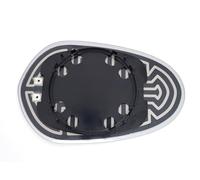 BSSTORE Placa de cristal espejo retrovisor térmico para YPSILON (843) 2003-2009 (izquierda - lado conductor)