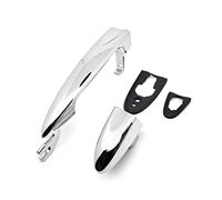 BSSTORE Tirador exterior delantero cromado para Ypsilon de 2003 a 2011 (derecha - lado del pasajero) M00486D