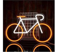 bssyung Luces de neón Para lámpara de neón palabra prestada Bicicleta para letrero para decoración pared para Powered