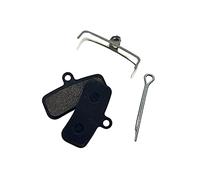 BST Parts 1 par Pastillas Shimano BR-M640/810/820.semimetálicas (Incluye Muelle + Varilla de fijación) Freno de Disco Bicicleta Adulto Unisex, Color Negro estándar