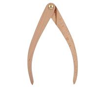 BSTCAR Calibrador de Arcilla de Madera, Escultura, Calibrador de Medición de Cerámica, Herramienta de Cerámica, Calibrador, Regla de Madera (Calibre de madera de 8 pulgadas.)