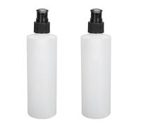 BSTCAR Dispensador de Botellas de Bomba de 2 Piezas Dispensadores de jabón de loción 250ml Botellas de Bomba de Prensa vacías Recargables Almacenamiento para lociones, champú