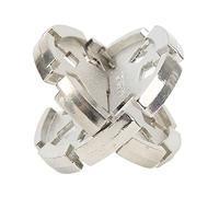 BSTCAR Hanayama Rompecabezas 7 × 7 × 7 Juego de Rompecabezas de Aleación Portátil para Adultos Divertido Desbloqueo Rompecabezas Entrelazado Juguete Educativo para