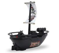 BSTCAR Juguetes de Baño para Barcos, Juguete de Agua Flotante para Niños, Barco Activado por Agua, Juguete para Regalo para Niños y Niñas (Negra)