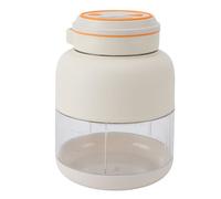 BSTCAR Licuadora Portátil de 500ml, Mezcladora de Frutas Portátil, Licuadora Personal Recargable por USB, Taza Exprimidora, Minilicuadora Inalámbrica Potente (Blanco)