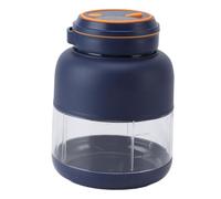 BSTCAR Licuadora Portátil de 500ml, Mezcladora de Frutas Portátil, Licuadora Personal Recargable por USB, Taza Exprimidora, Minilicuadora Inalámbrica Potente (Azul)