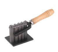 BSTCAR Molde de Lingote de Joyería, Molde de Lingote de Joyería Reversible, Herramientas de Fabricación de Moldes con Ranura de Aceite para Barra de Hoja, Fundición de Oro y Plata
