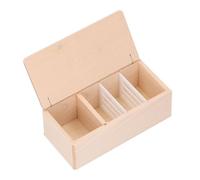 BSTCAR Refrigerador para Casa de Muñecas, Refrigerador en Miniatura a Escala 1/12, Juguete Realista de una Sola Puerta, de Casa de Muñecas de Madera sin Pintar