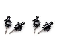 Bstepompre 4 Pzs Cerradura de Correa Perilla de Extremo de Cerradura de Seguridad Hebillas de Correa de Guitarra para Guitarra