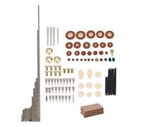 Bstinay Kit de reparación de saxofón tenor C y 10 herramientas de reparación de saxofón de corcho
